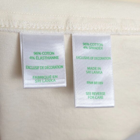 Lilly Pulitzer 32" Declynn Polished High Rise Straight Leg Pant In Creme Brulee - Picture 11 of 11